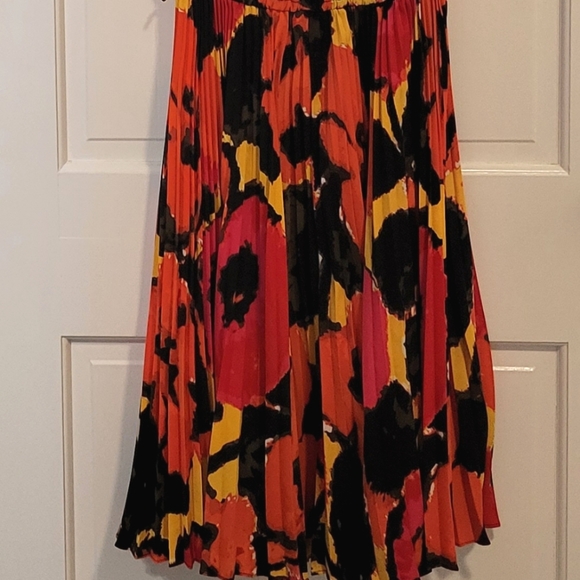 Gently Used Alfani Dress-Size 2-Black, Orange & Yellow - Picture 2 of 2